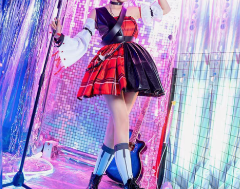 出非名家小乔音你心动cos服 有配饰 肩带...