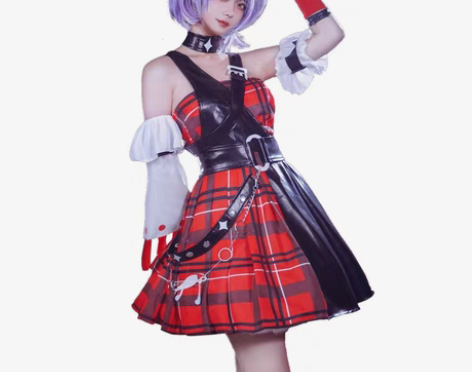 包邮王者荣耀小乔音你心动cos 衣服全套m...