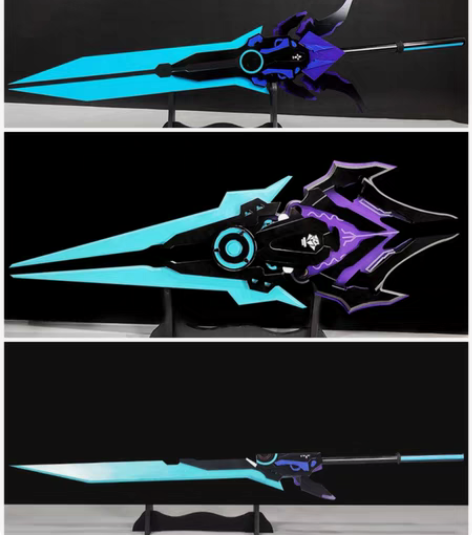 包邮王者兰陵王 花木兰默契交锋cos道具武...