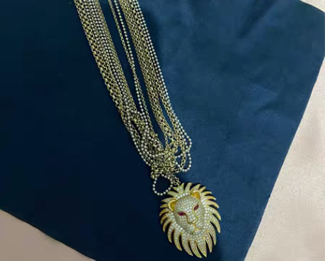 包邮Apm 限量狮子座项链 明星爆款 购物...