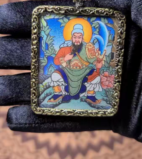 武圣关羽关公关二爷 尺寸：4*5cm（不含...