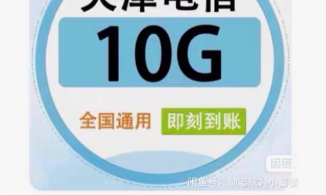 包邮秒最新 天津电信流量包 10GB ，7...