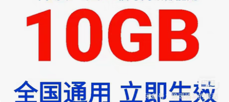 包邮天津移动流量 10GB（7天有效期！ ...