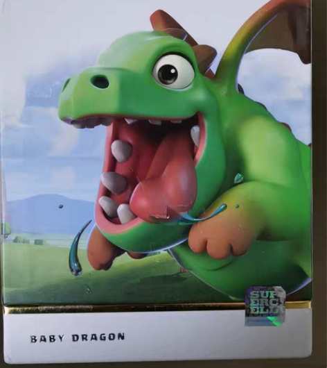 包邮皇室战争飞龙宝宝手办 手办本身没有瑕疵...