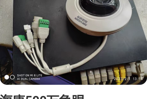 海康500万鱼眼DS-2CD3955FWD...