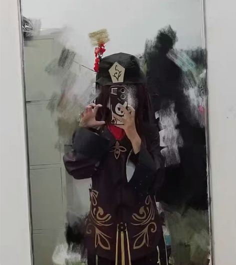 包邮出原神胡桃cos服m码全套（除袜子外）...