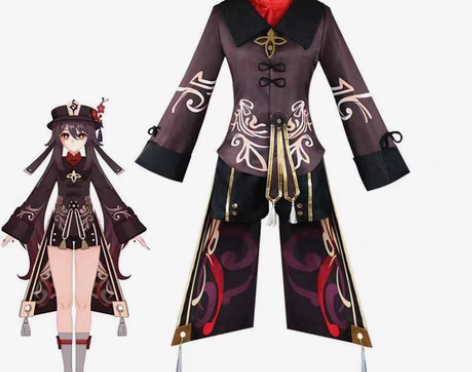 包邮原神cos服胡桃游戏服全套 状态:全新...