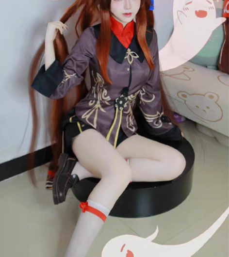 包邮【亏本处理】原神cos服胡桃动漫游戏胡...