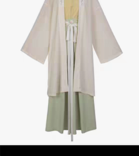 包邮东月棠【清风笺】原创宋制汉服三件套春夏...