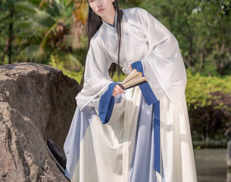 包邮绚妃原创汉服寻陌莫辞晋制交领三件套齐腰...