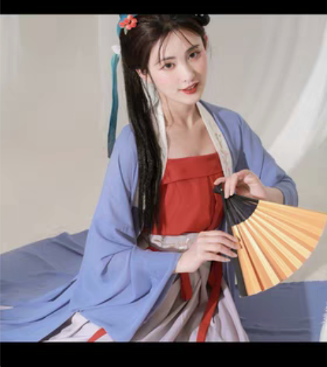 东月棠[清风笺]汉服女国风改良宋制秋冬三件...