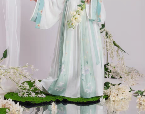 叠出全新封魏晋风汉服三件套五套，已出一套，...