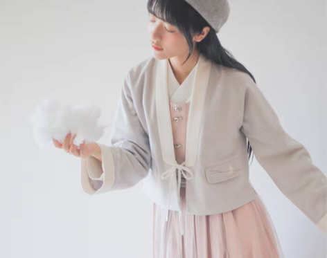 转卖徐娇织羽集原创汉元素服 冬季新款 刺绣...