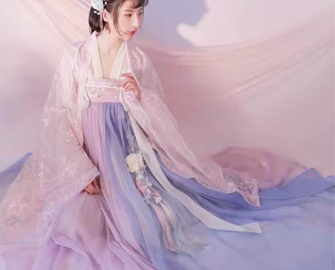 东月棠原创设计【春樱】汉服夏季女中国风齐腰...