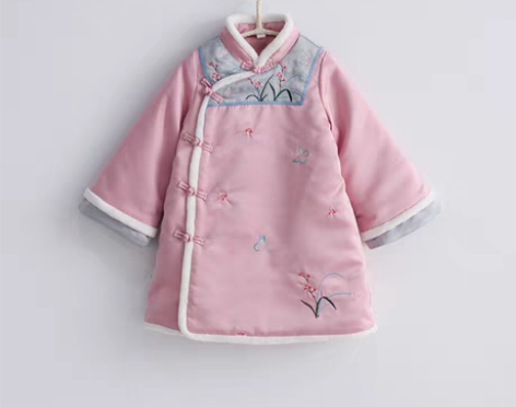 转卖拜年服女童中国风新年唐装冬童装过年宝宝...