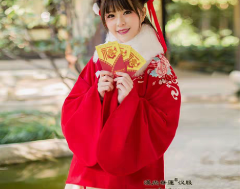 转卖芙蓉汉尚华莲传统汉服女明制袄裙加厚秋冬...