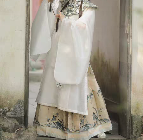 包邮【十三余 小豆蔻儿】[绿珠清影] 立领...