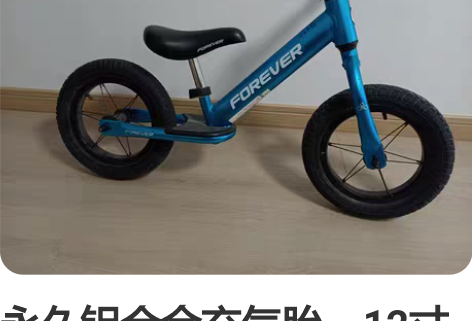 永久铝合金充气胎，12寸平衡车 22年买的...