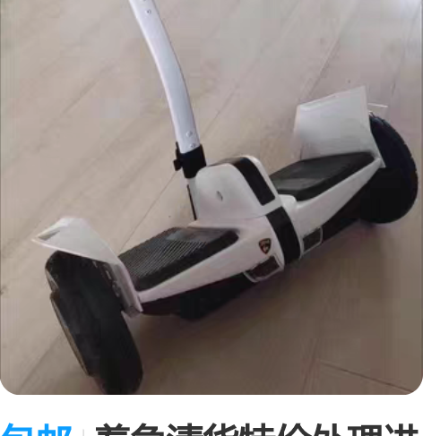 包邮着急清货特价处理进口左拉平衡车9号，智...