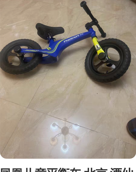 凤凰儿童平衡车 北京 酒仙桥 限自提 感兴...