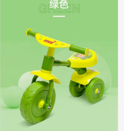 费雪儿童滑行车，自定义9成新，只在室内玩过...