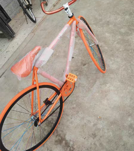 包邮全新高配死飞自行车，倒刹车清仓处理 大...