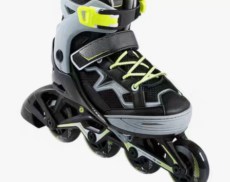 转卖【38活动价】迪卡侬溜冰鞋儿童初学者中...