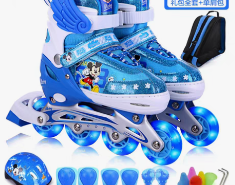 转卖Disney/迪士尼 轮滑鞋 感兴趣的...