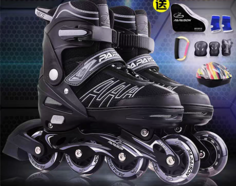 转卖出售小状元溜冰鞋成人旱冰轮滑鞋 41-...