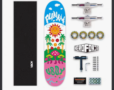 转卖VBOY滑板专业初学者四轮刷街代步新手...