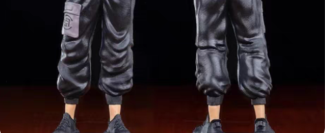 包邮火影忍者 潮牌卡卡西 超大33cm手办...