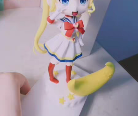 包邮★特价回血★美少女战士超轻粘土手办水冰...