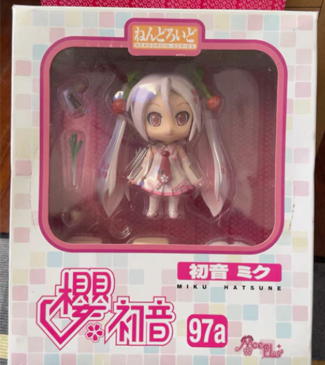 包邮#潮流盲盒手办 樱 初音 手办 Q版 ...