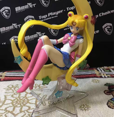 包邮美少女战士手办 水兵月手办 水兵月 全...