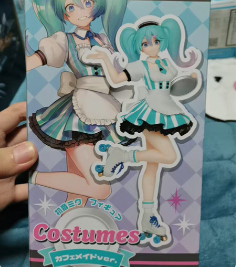 TAITO初音末来 手办 咖啡厅女仆手办 ...