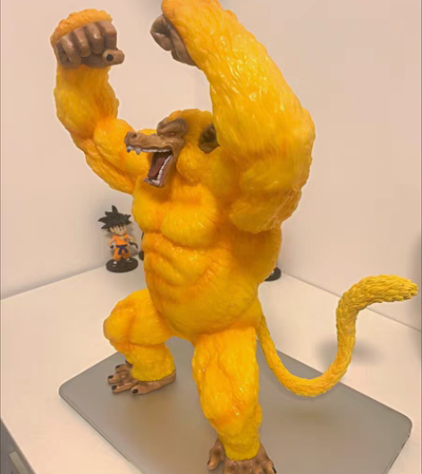 包邮超大变身黄金大猿猴七龙珠剧场版大猩猩动...