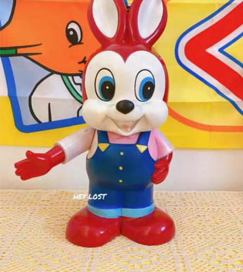 昭和ss兔摆件 大号高度40cm，整体品相...