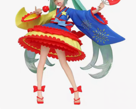 转卖全新正版初音景品 右手装饰物丢失 大刀...