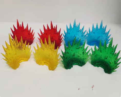 包邮龙珠火影海贼王爆气特效两个一对手办模型...