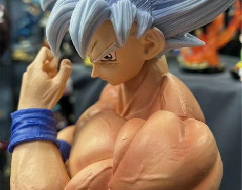 七龙珠手办批发超GROS自在极意功银发孙悟...