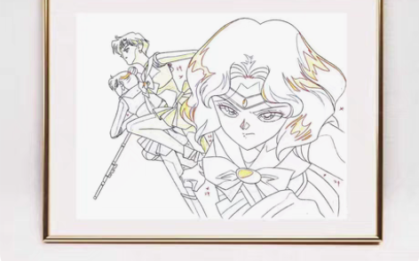 包邮美少女战士 原画 复制原画  线稿 赛...