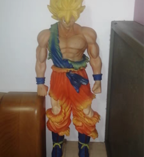 祖国版七龙珠孙悟空大软胶，44厘米有瑕疵不...