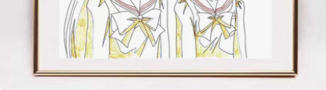 包邮美少女战士 原画 复制原画 线稿 赛...