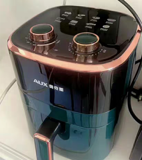 包邮【闲置处理】AUX奥克斯智能空气炸锅家...