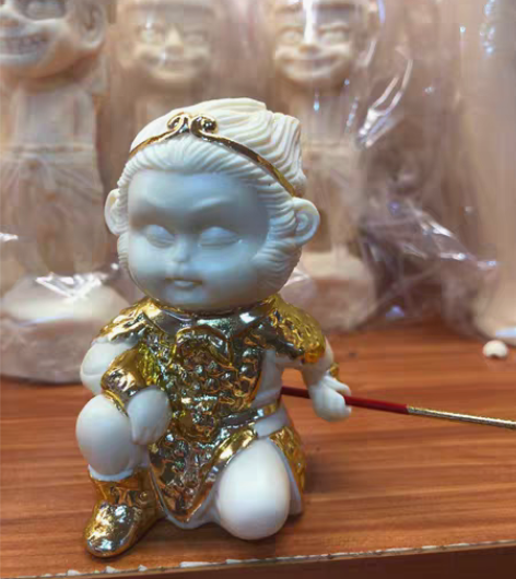 包邮客厅工艺创意家居摆件孙悟空描金四件套 ...