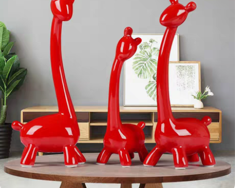 景德镇陶瓷器花瓶 全新 双凤三件套 含：花...