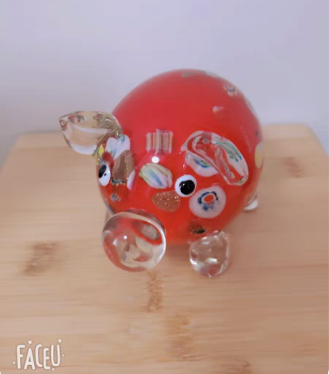 长13cm，宽9cm高10cm琉璃工艺品纯...