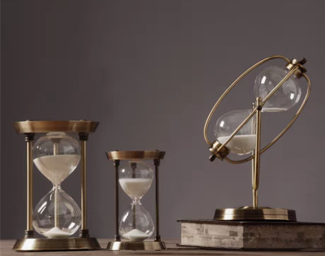 转卖北欧沙漏计时器办公室装饰摆件 酒柜书桌...