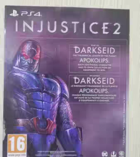 包邮全新PS4游戏 不义联盟2 Injus...
