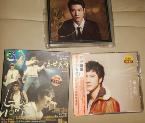 包邮王力宏作品专区，正版CD、VCD、DV...